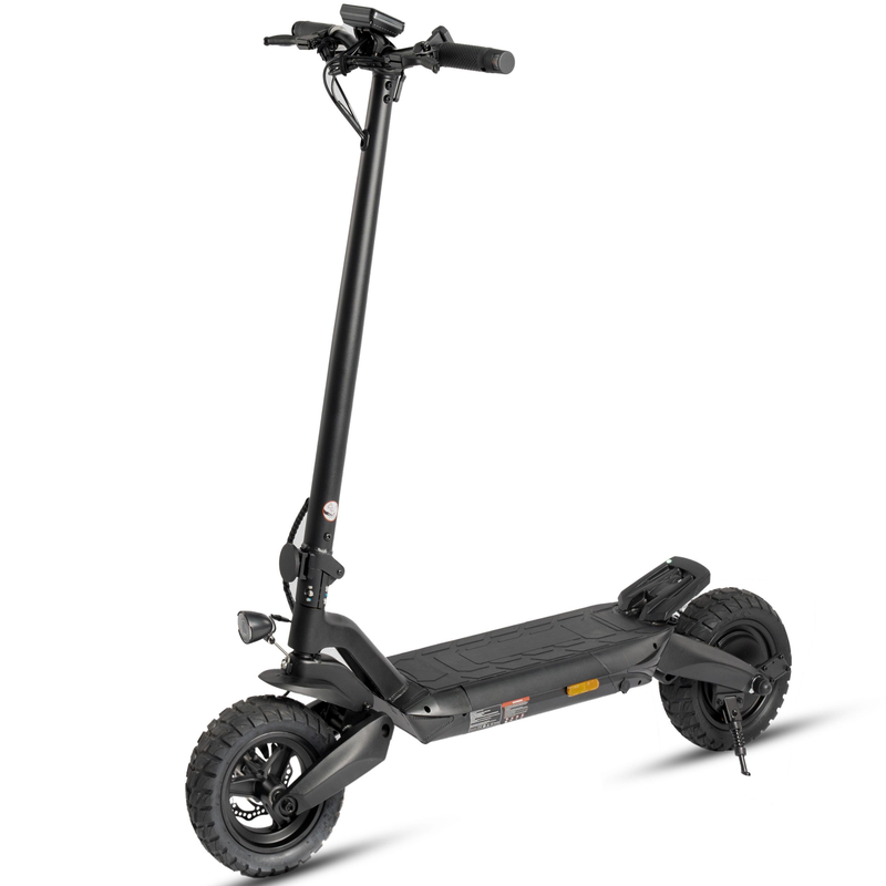 E-Scooter mit ABE, 10 Zoll klappbar E-Roller, 80km Reichweite, Offroad Blinker