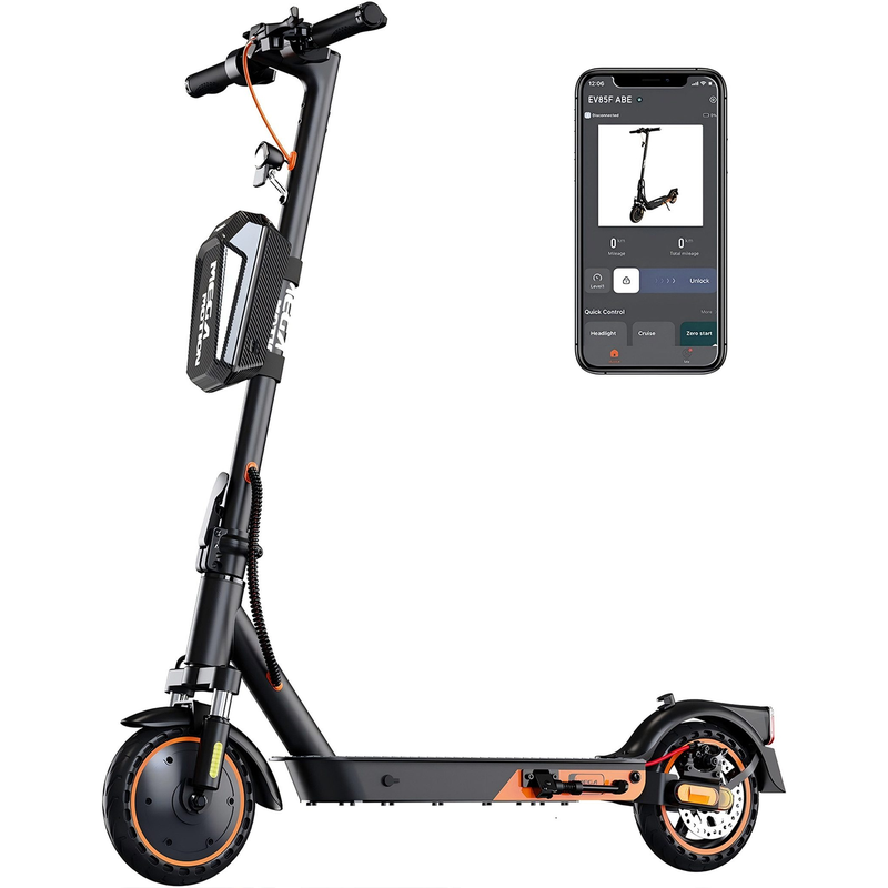E-Scooter 8.5 Zoll Elektroroller 400W Motor, Max.35km mit Straßenzulassung ABE