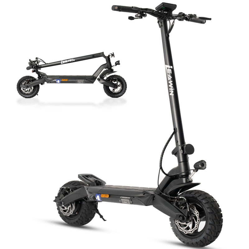 E-Scooter Elektroroller mit ABE, 500 W, 10 Zoll, 70 km & Vollfederung