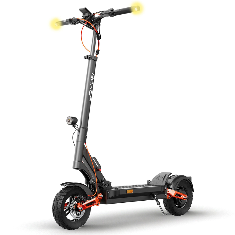 Trottinette électrique T6E Pro ABE, autonomie jusqu'à 90 km, clignotants, tout-terrain, homologuée route, 500 W